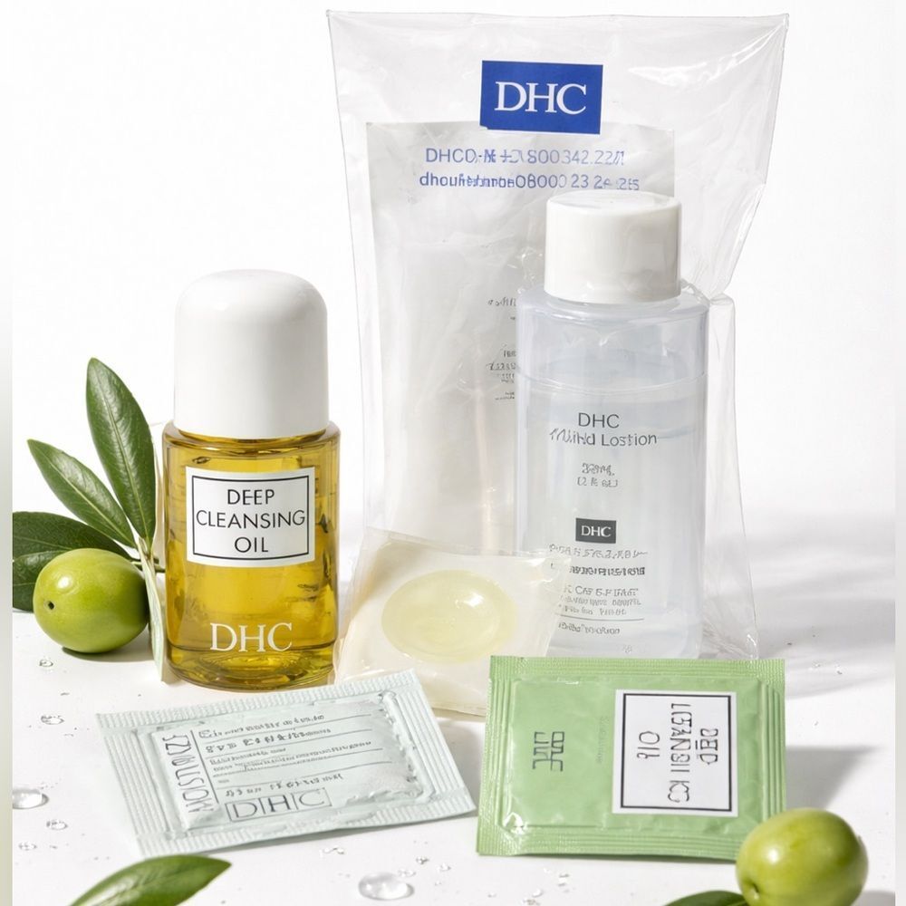 DHC Deep Cleansing Oil 30mL + Mild Lotion Set | NEW-Travel Size Skincare Bundle
